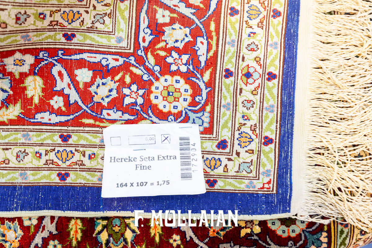 Hereke Rug Dark Field n°:172904